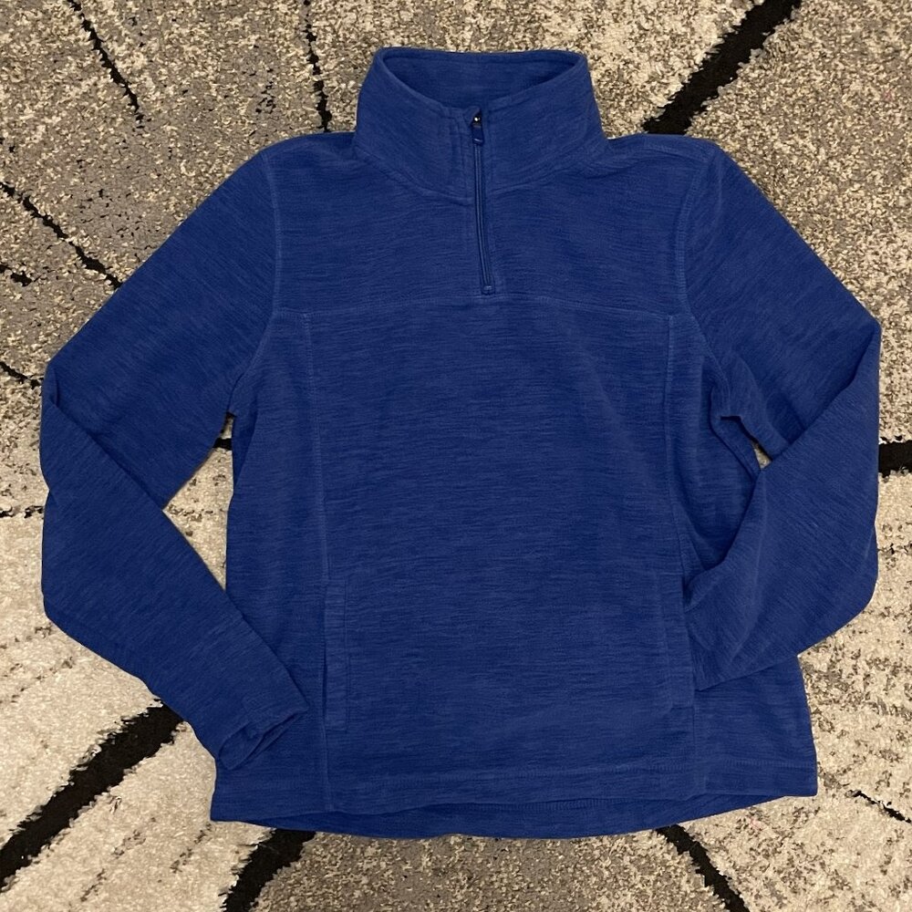 Women's Size Petite Large Tek Gear Quarter-Zip Sweatshirt